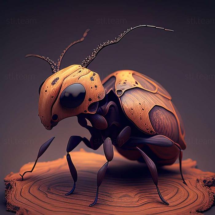 3D модель Pheidole brandaoi (STL)